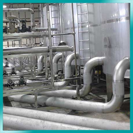 مخازن و سیستم CIP